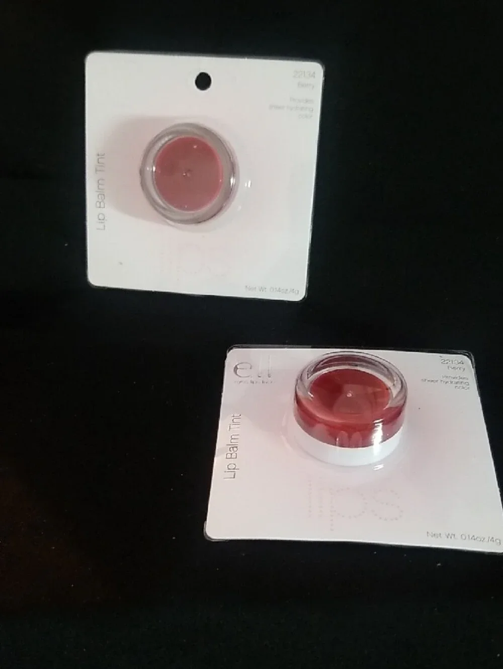 ELF Pink Tinted Lip Balm Pot -2 New In Box